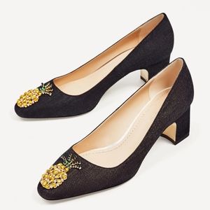 ZARA WOMEN🔥🔥 Pineapple Shoes